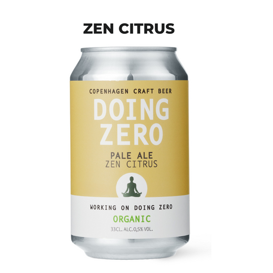 12 STK x 33 CL DOING ZERO ZEN CITRUS PALE ALE