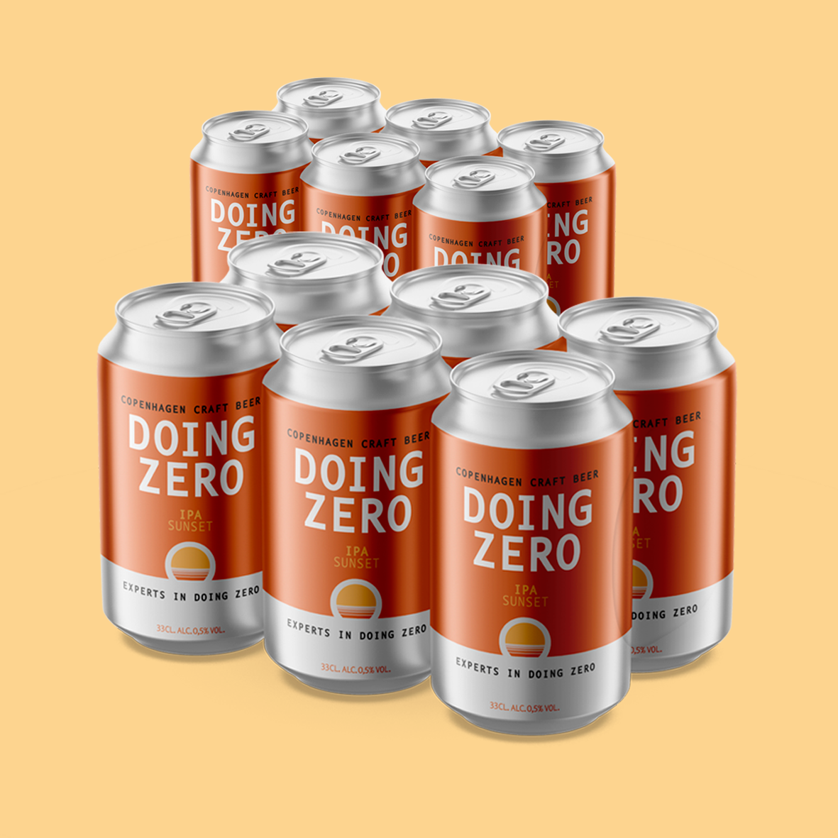 12x33cl. Doing Zero Sunset IPA