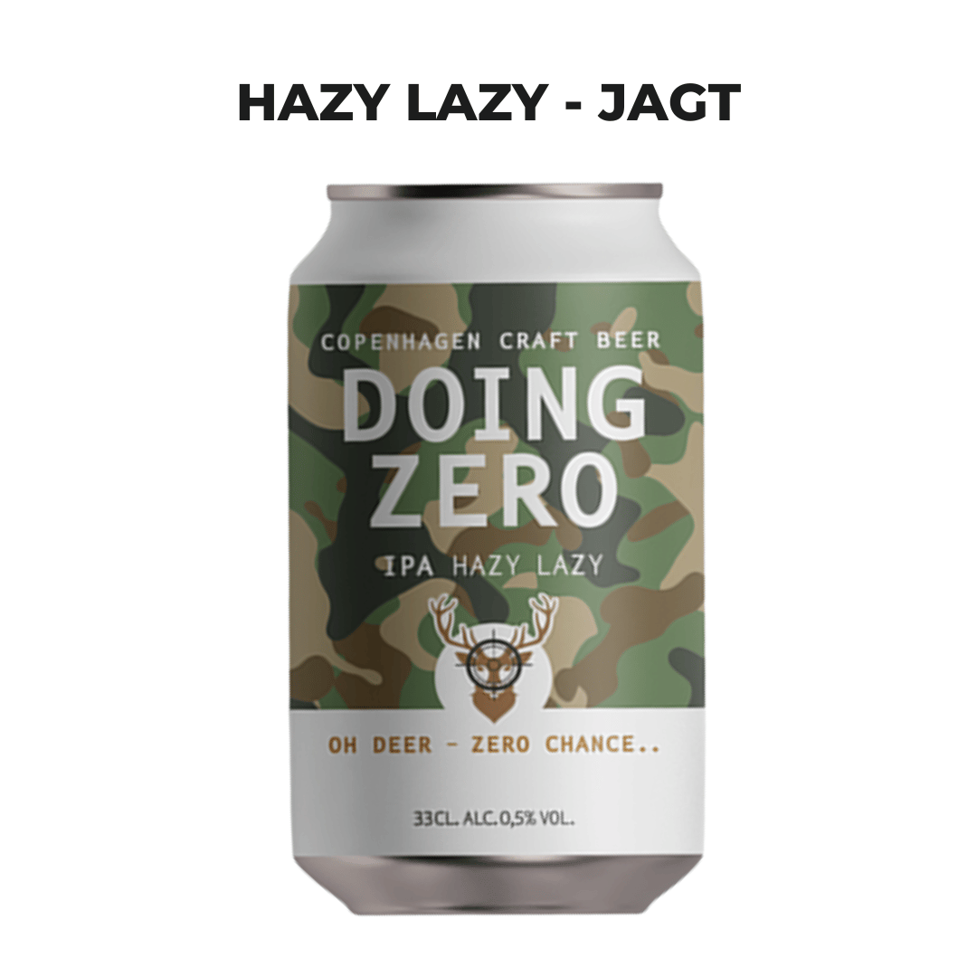 12 STK x 33 CL DOING ZERO HAZY LAZY IPA - JAGT