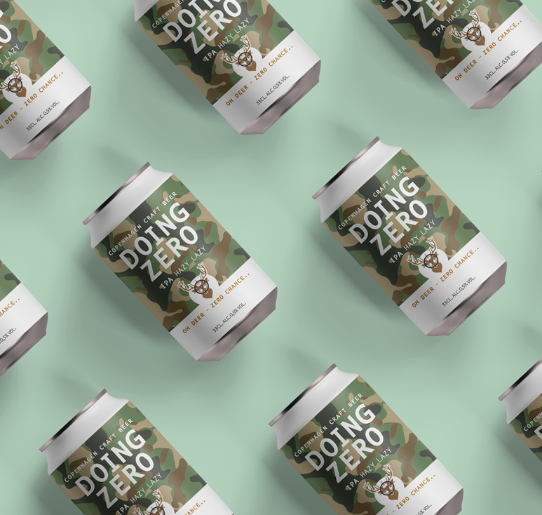12 STK x 33 CL DOING ZERO HAZY LAZY IPA - JAGT